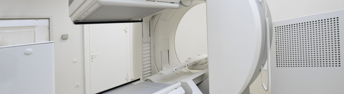 Radiotherapy Centre - Equipment in radiation therapy at the hospital